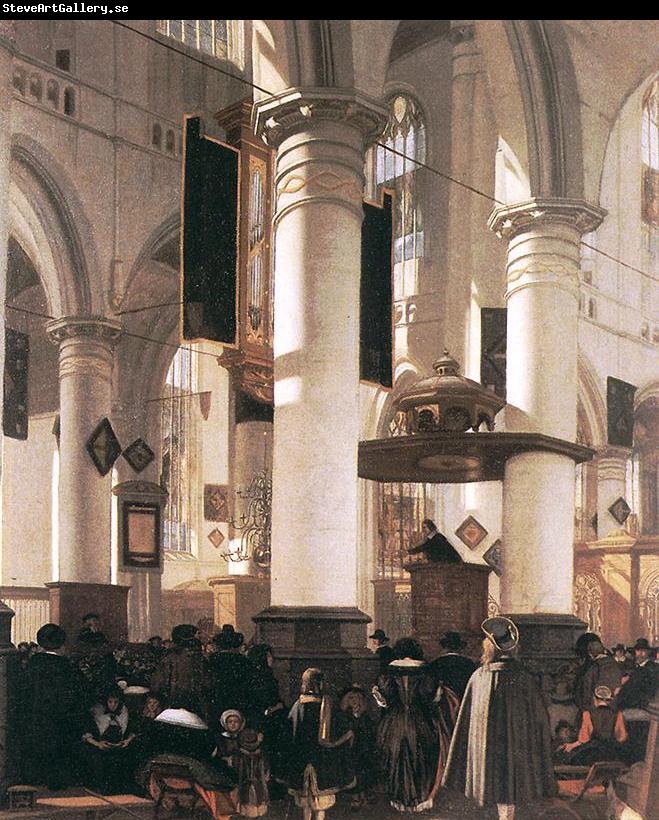 WITTE, Emanuel de Interior of a Church